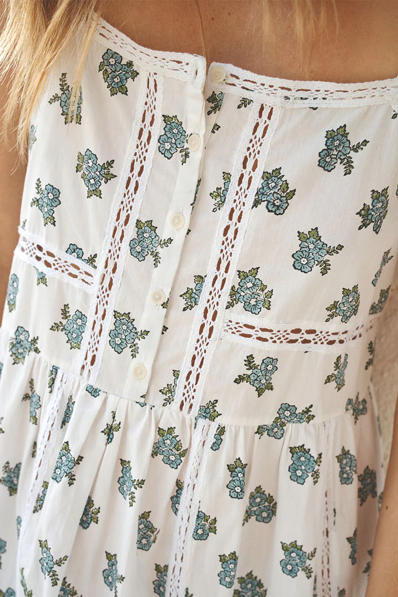 Fable Block Printed Strappy Sundress - Image 3