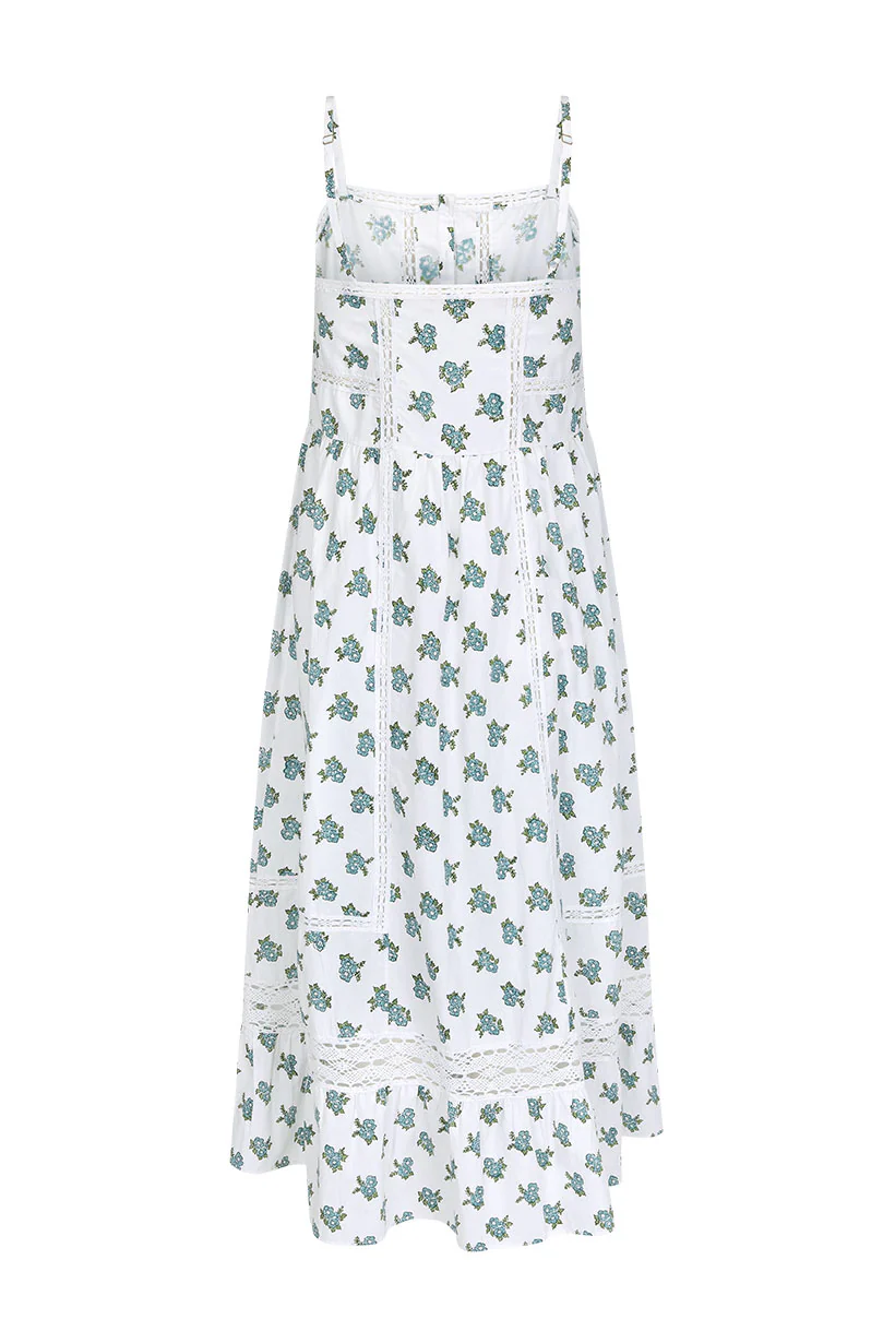 Fable Block Printed Strappy Sundress - Image 8