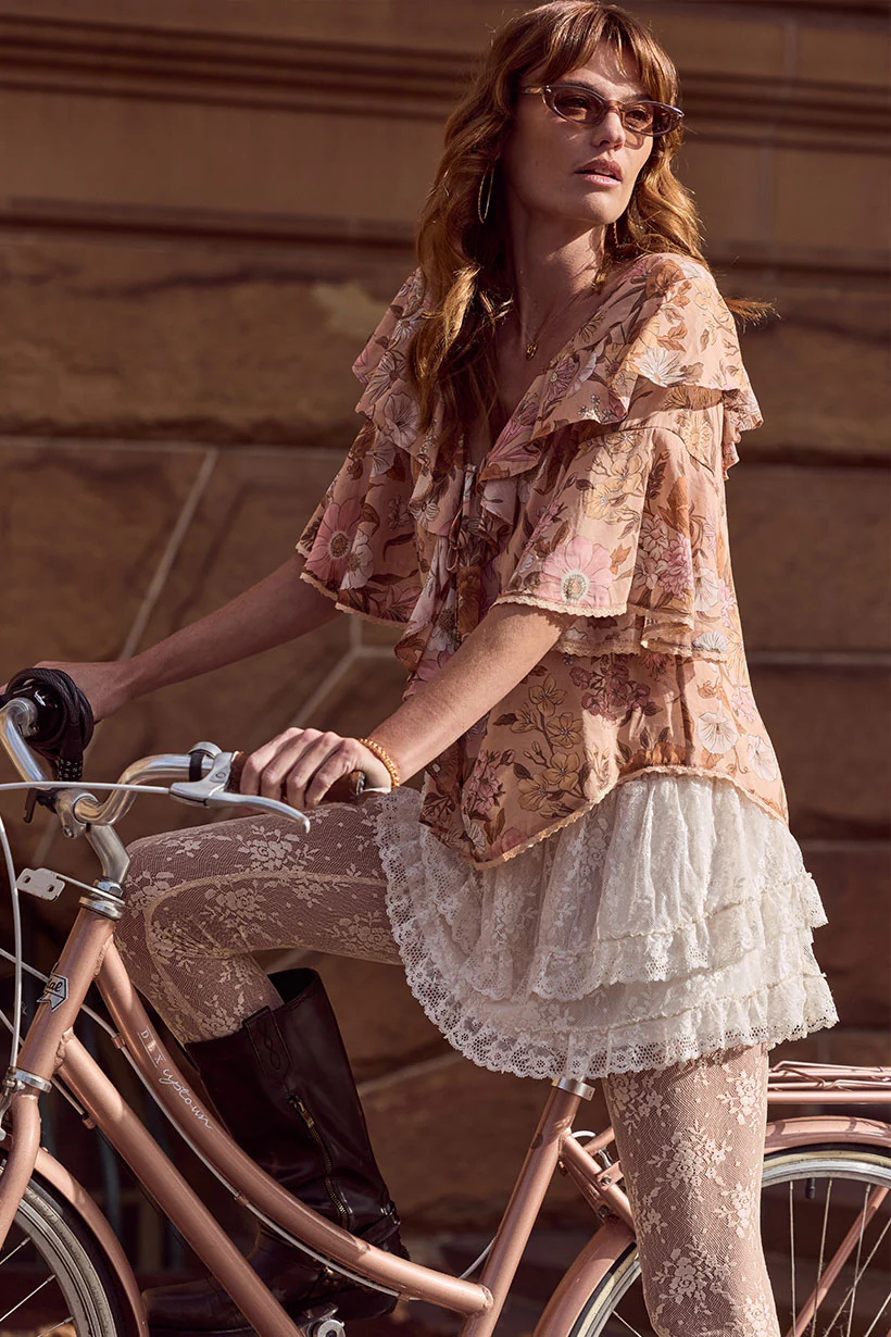 Labyrinth Lace Mini Skirt - Image 4