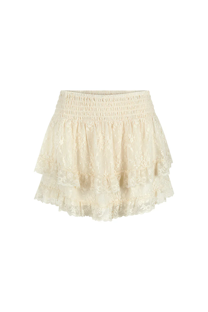 Labyrinth Lace Mini Skirt - Image 5