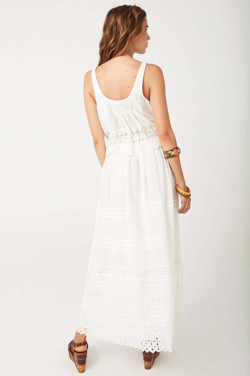 Love in the Afternoon Lace Maxi Skirt - Image 8
