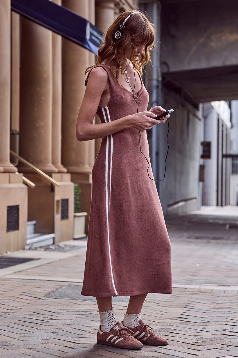 Luciana Terry Maxi Dress - Image 4