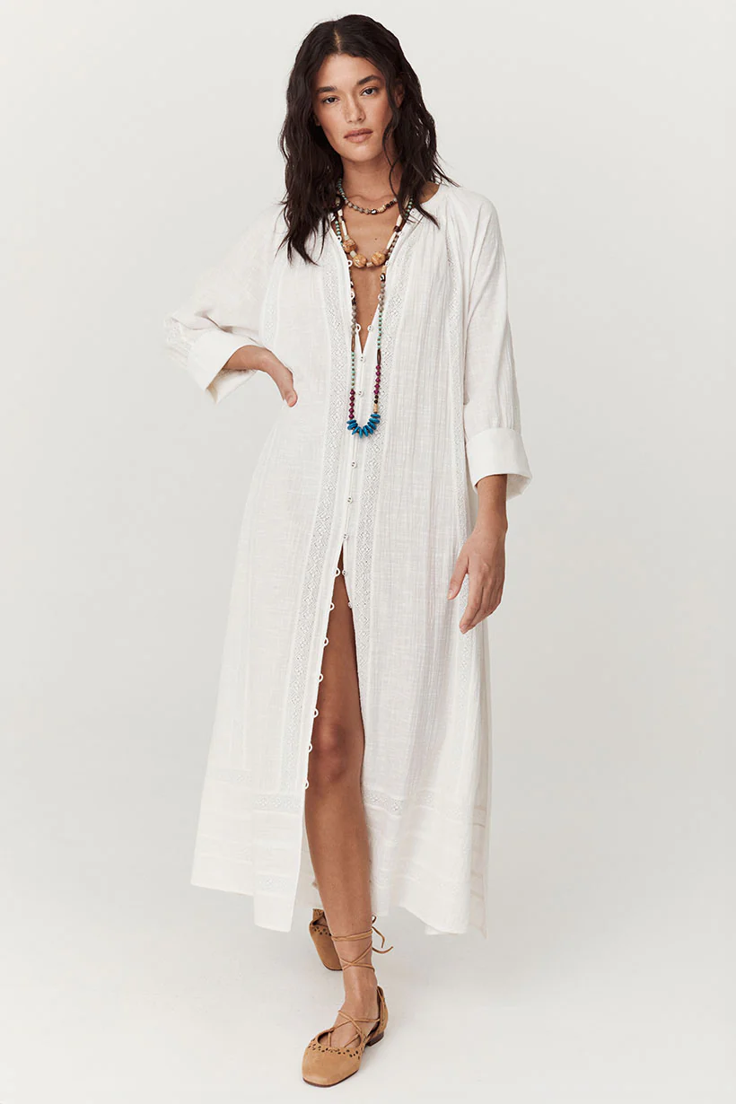 Serendipity Lace Button Through Dress - Image 4