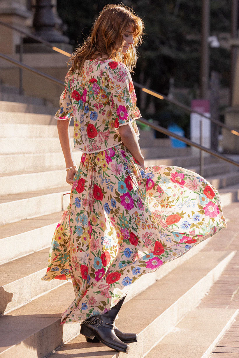 Valley of the Dolls Maxi Skirt - Image 5